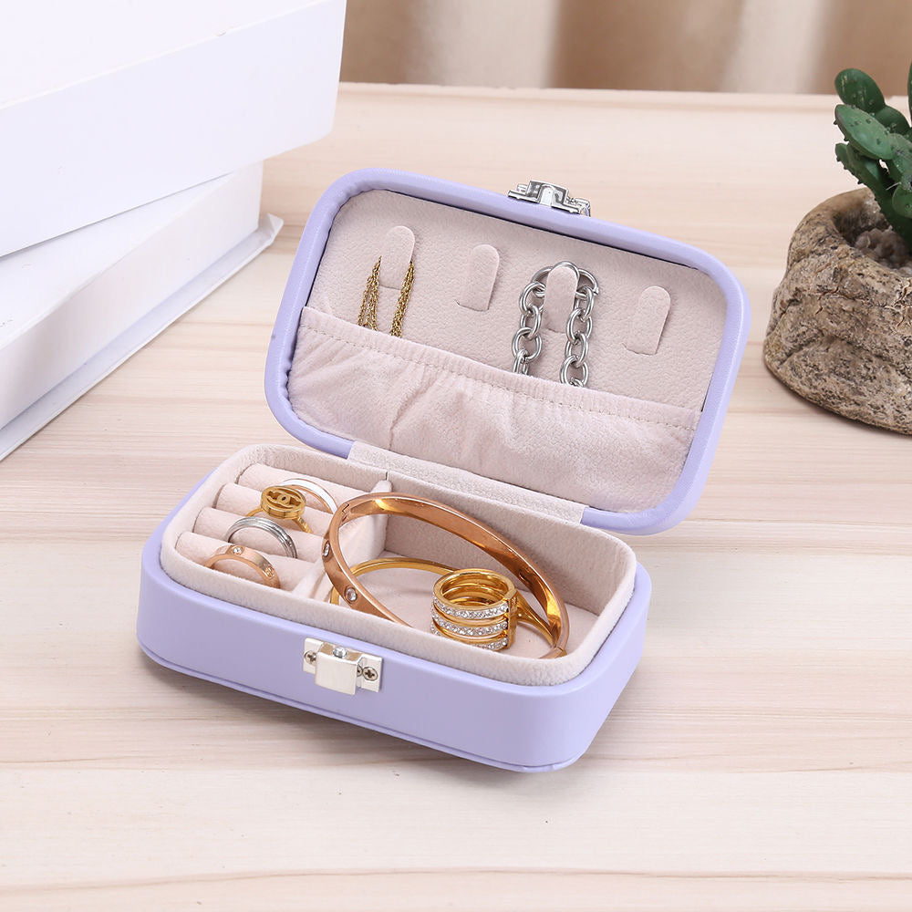 Portable Mini Travel Jewelry Box