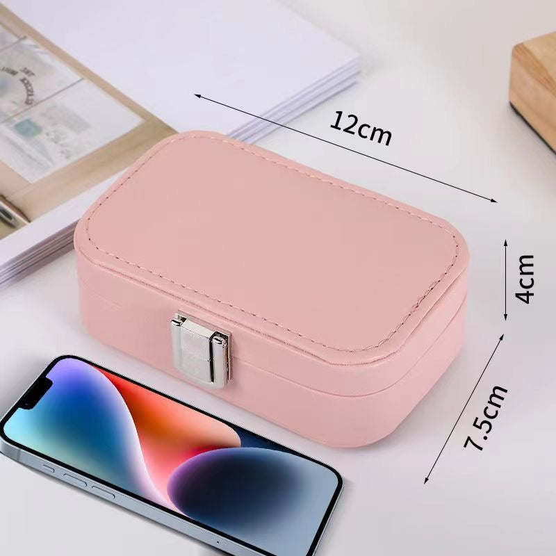 Portable Mini Travel Jewelry Box