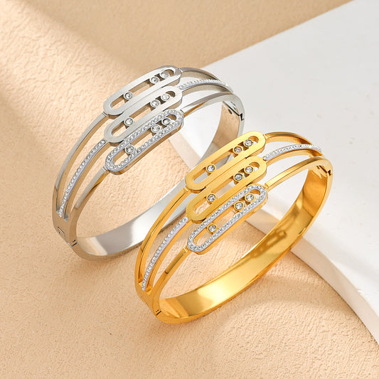 Silver and Gold Luxury Cuffs