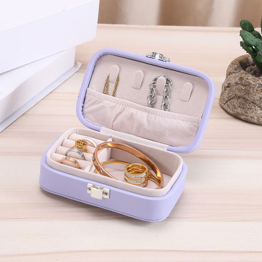 Portable Mini Travel Jewelry Box