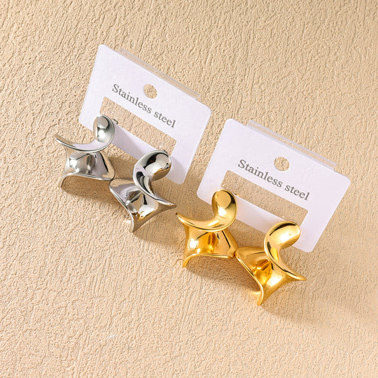 Twisted Hoop Earrings